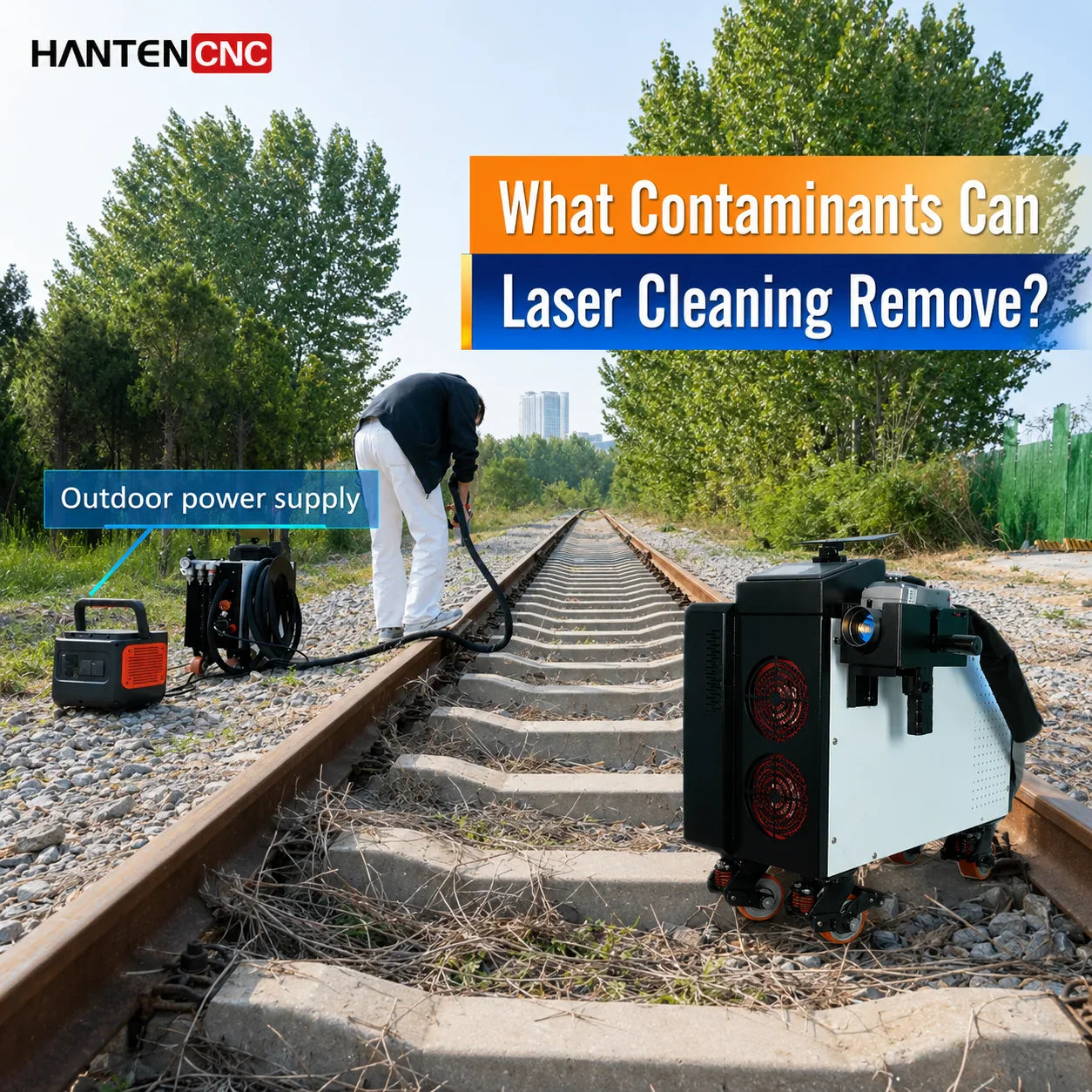 What Contaminants Can Laser Cleaning Remove? – HANTENCNC