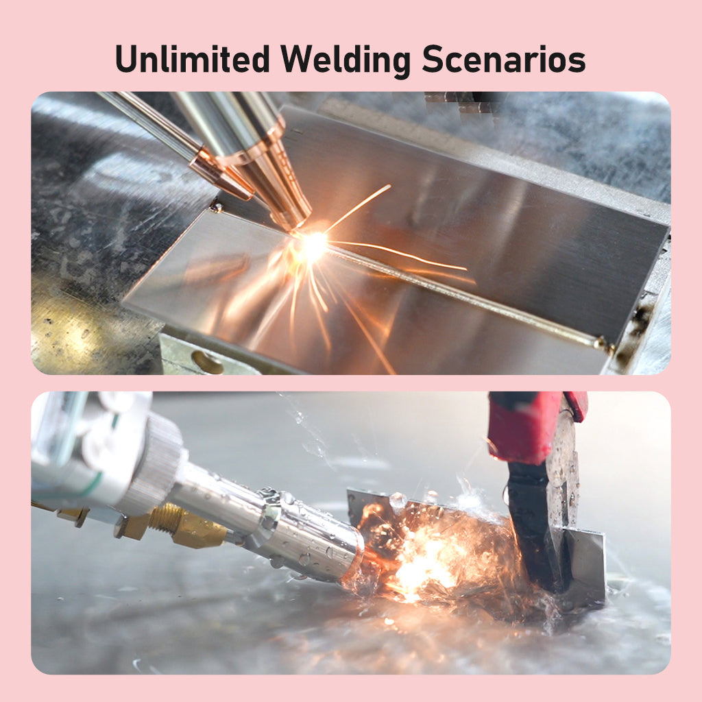 HANTEN 800W/1200W/1500W 4-in-1 Laser Welding, Cutting & Cleaning，Seam Cleaning Machine – High Power Fiber Laser System