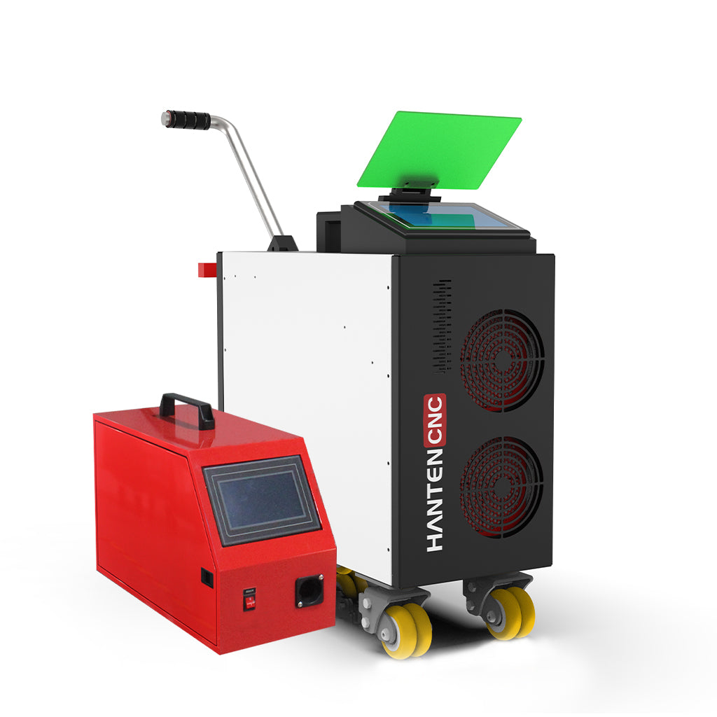 HANTEN 800W/1200W/1500W 4-in-1 Laser Welding, Cutting & Cleaning，Seam Cleaning Machine – High Power Fiber Laser System