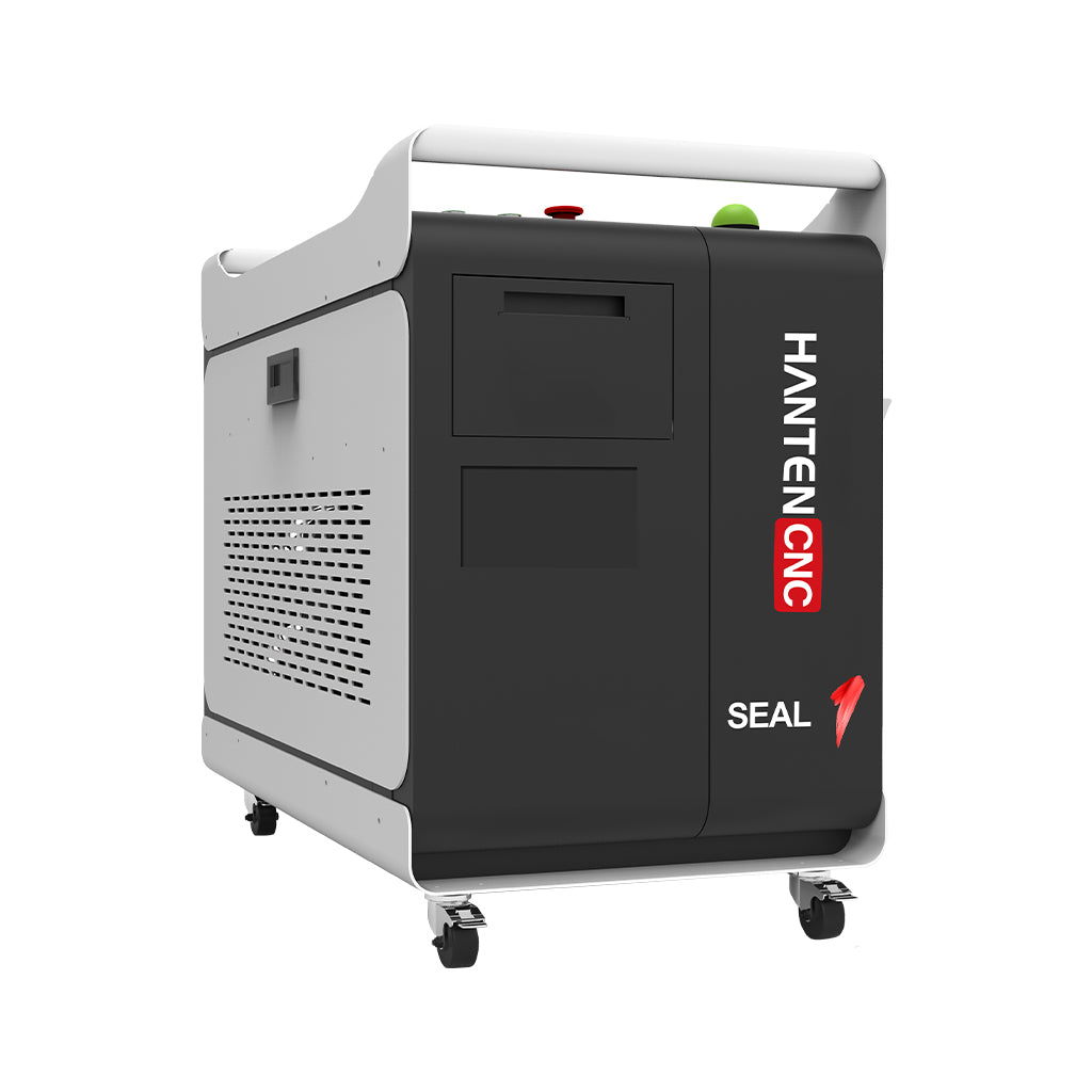 HANTENCNC SEAL1 series high-power 500W 1000W pulse laser rust cleaning machine for industrial metal surface treatment