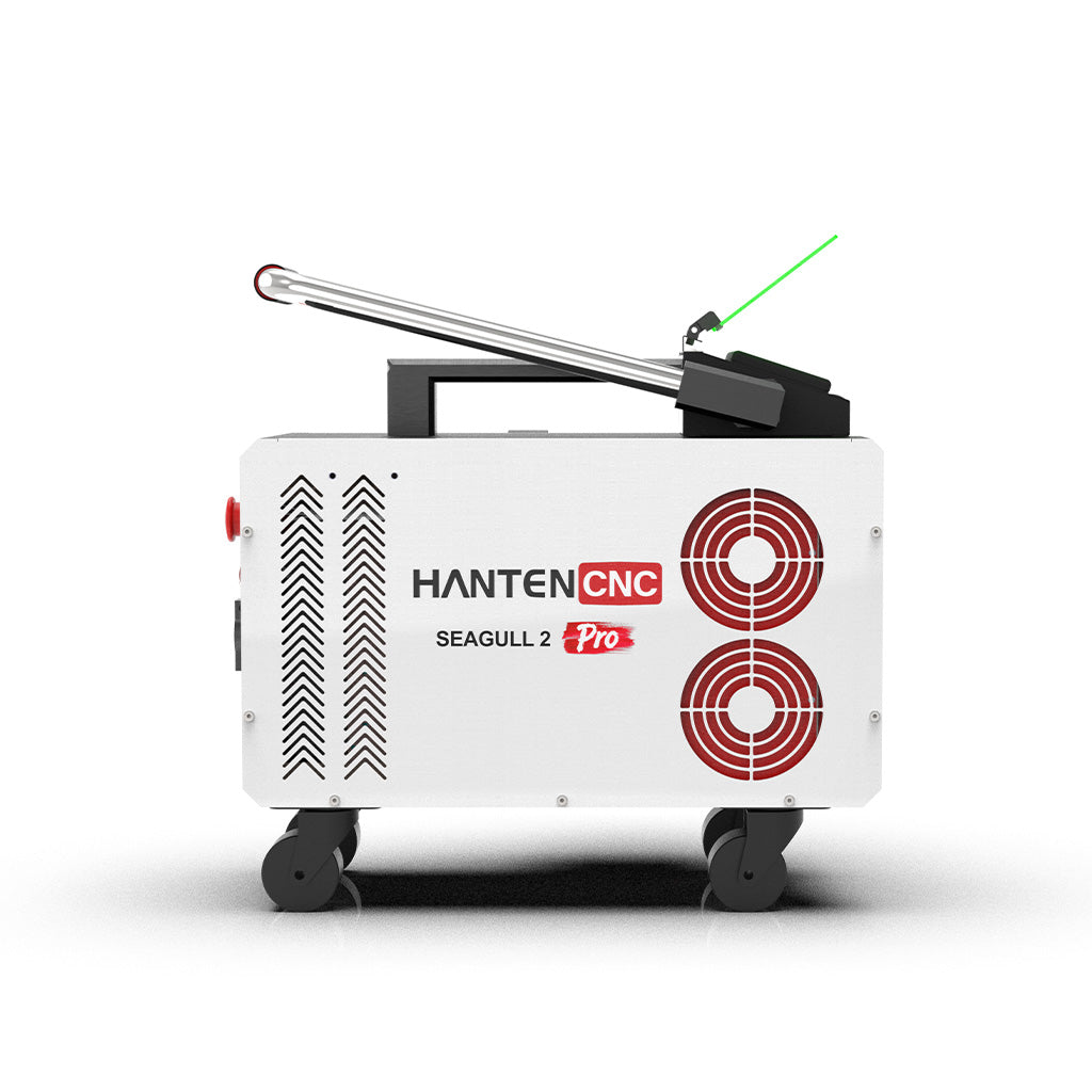 Ultra-portable trolley case design of SEAGULL2 laser cleaner for easy transportation and field maintenance