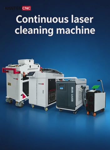Continuous Laser Cleaning Machine Operation