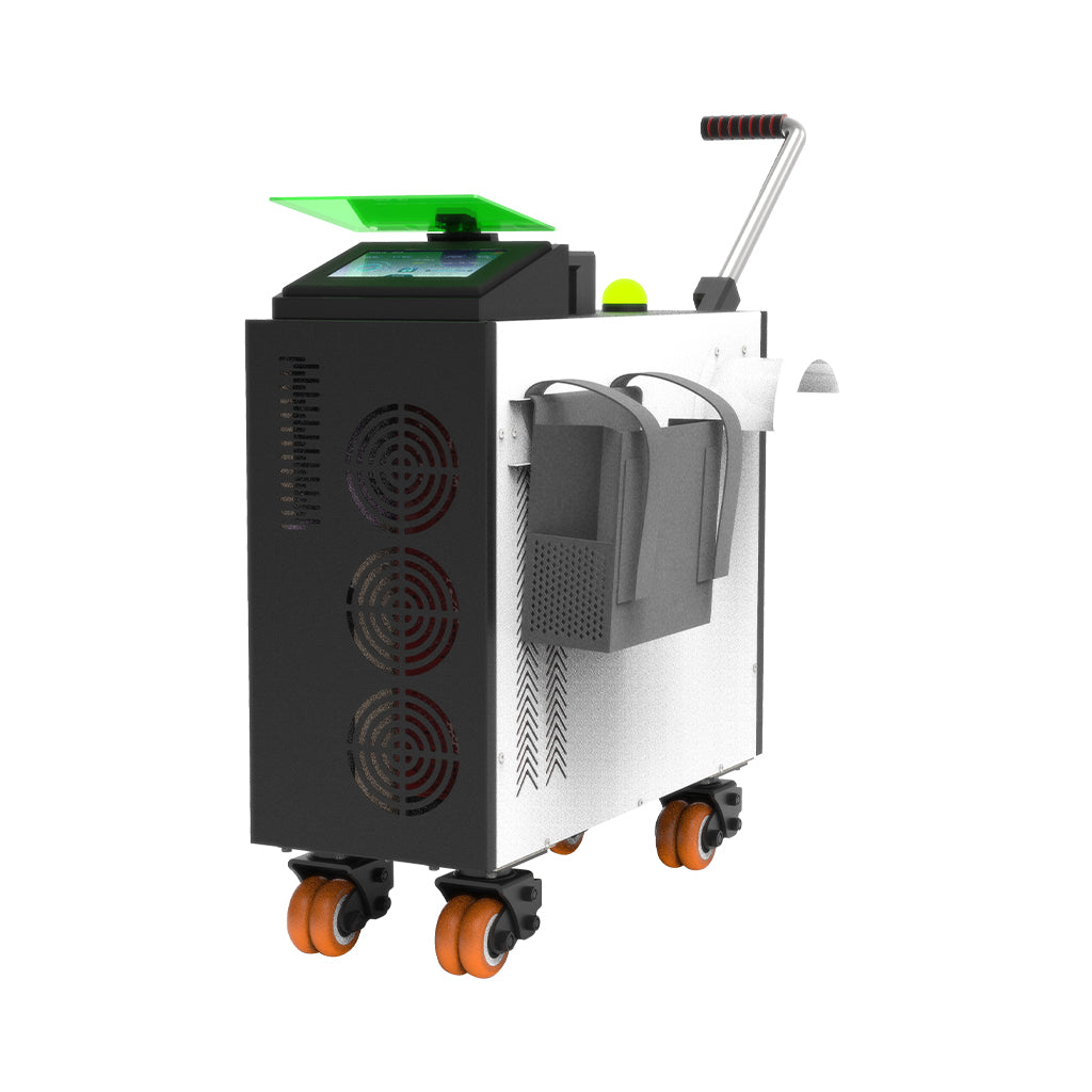 SEAGULL5 1000W air-cooled pulsed laser cleaning machine side view